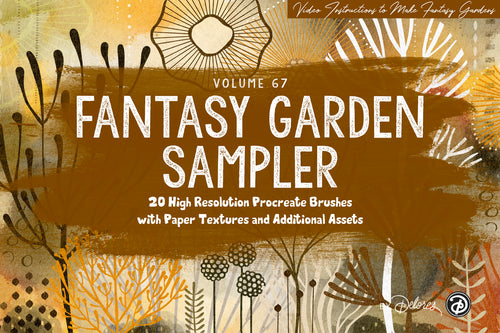 Volume 067 - Fantasy Garden Sampler Brush Set