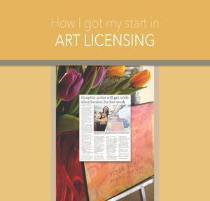 Looking for an Art Licensing agent? My story… - deloresartcanada