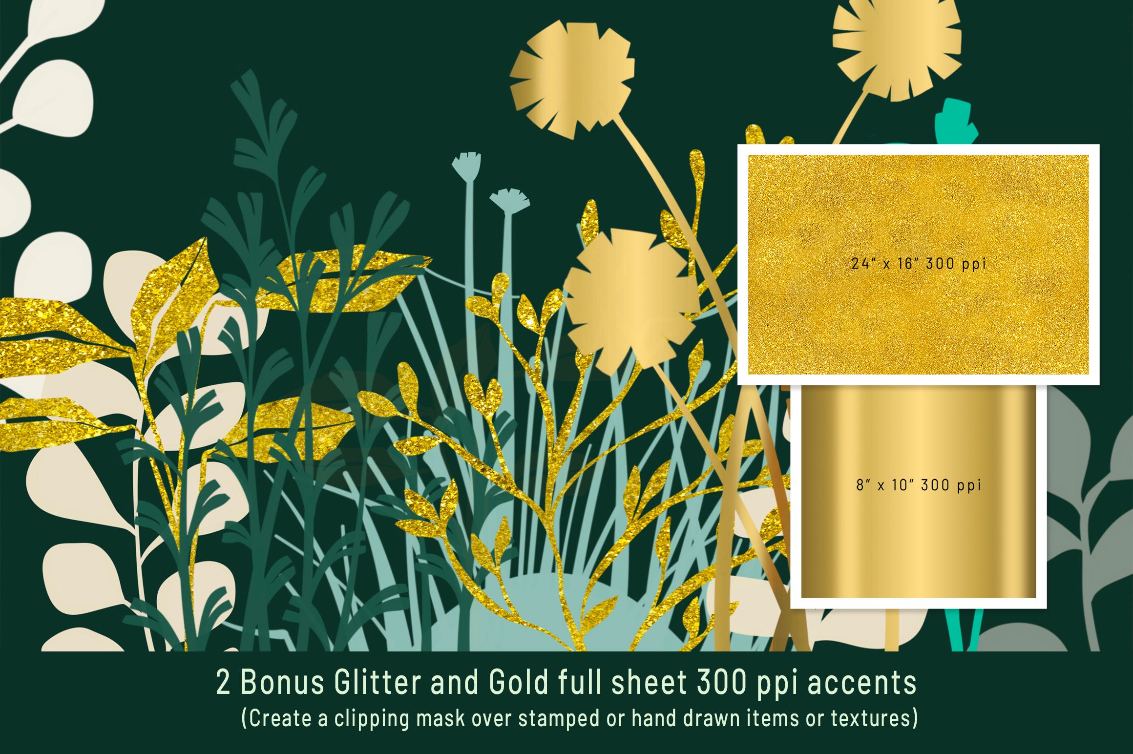 Volume 144 - Leafy Fronds Brush Set for Procreate - Over 200 Brushes and Assets