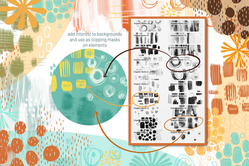 Organic Marks stamp chart