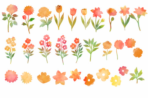 Volume 163 - Volume 163 Delicate Blossoms Procreate Brush Set