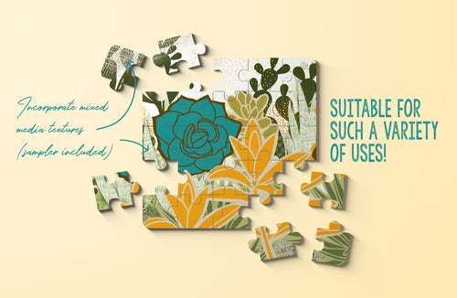 Volume 159 - Exotic Succulents Asset Pack for Procreate and Affinity Designer - deloresartcanada