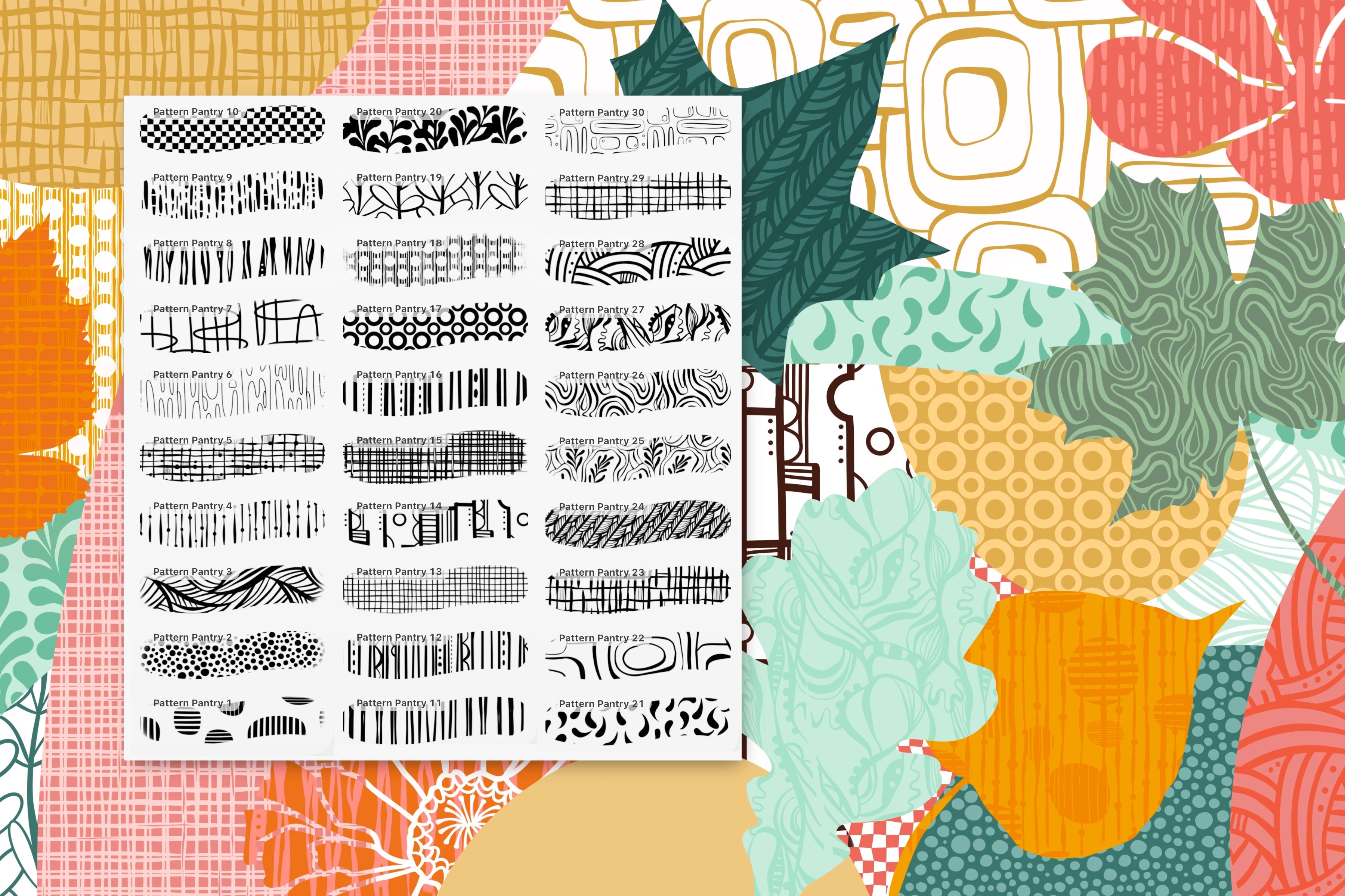 Pattern Pantry chart