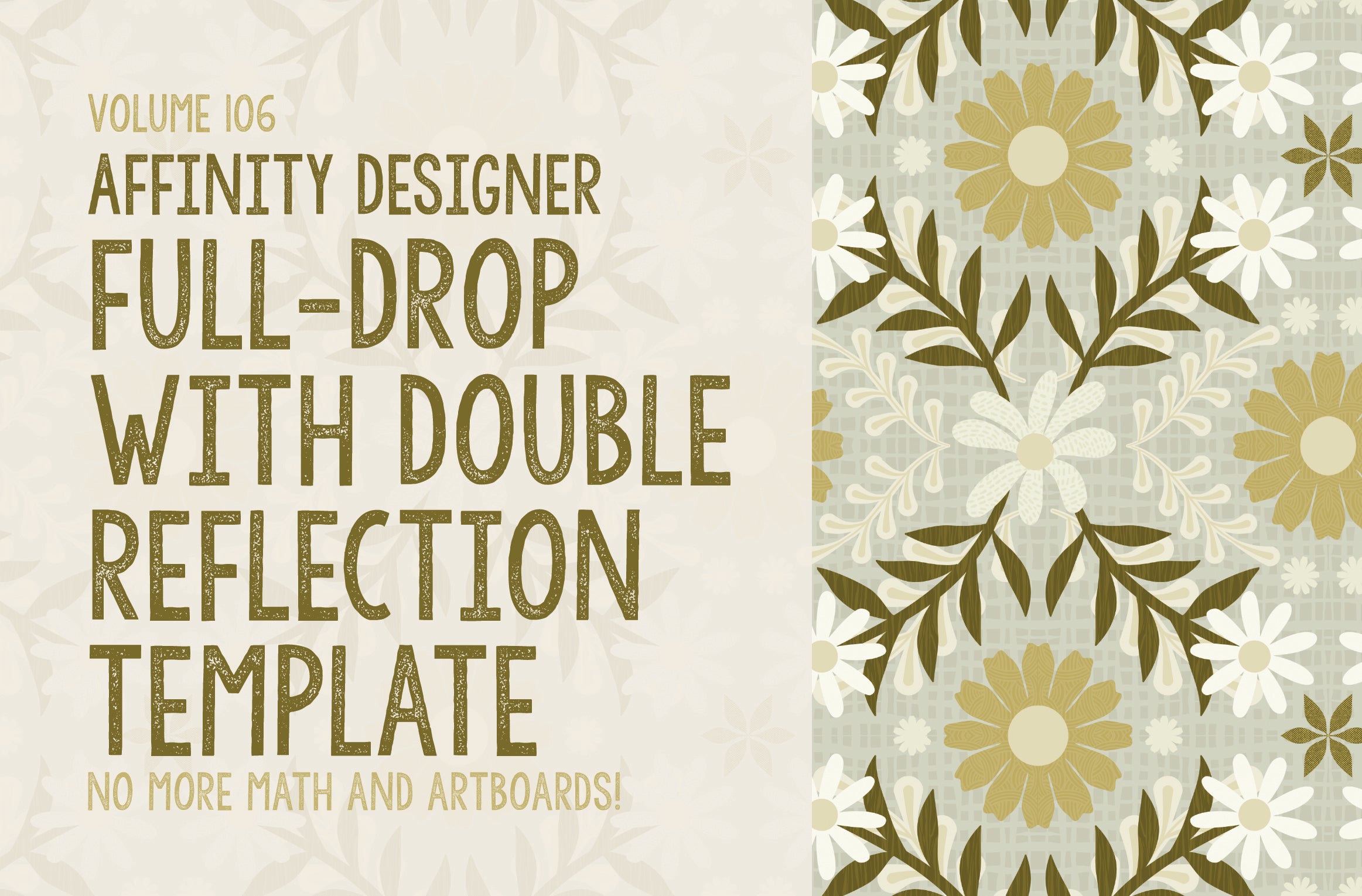 Volume 106 - The Template Club Template #6 - The Full Drop with Double ...