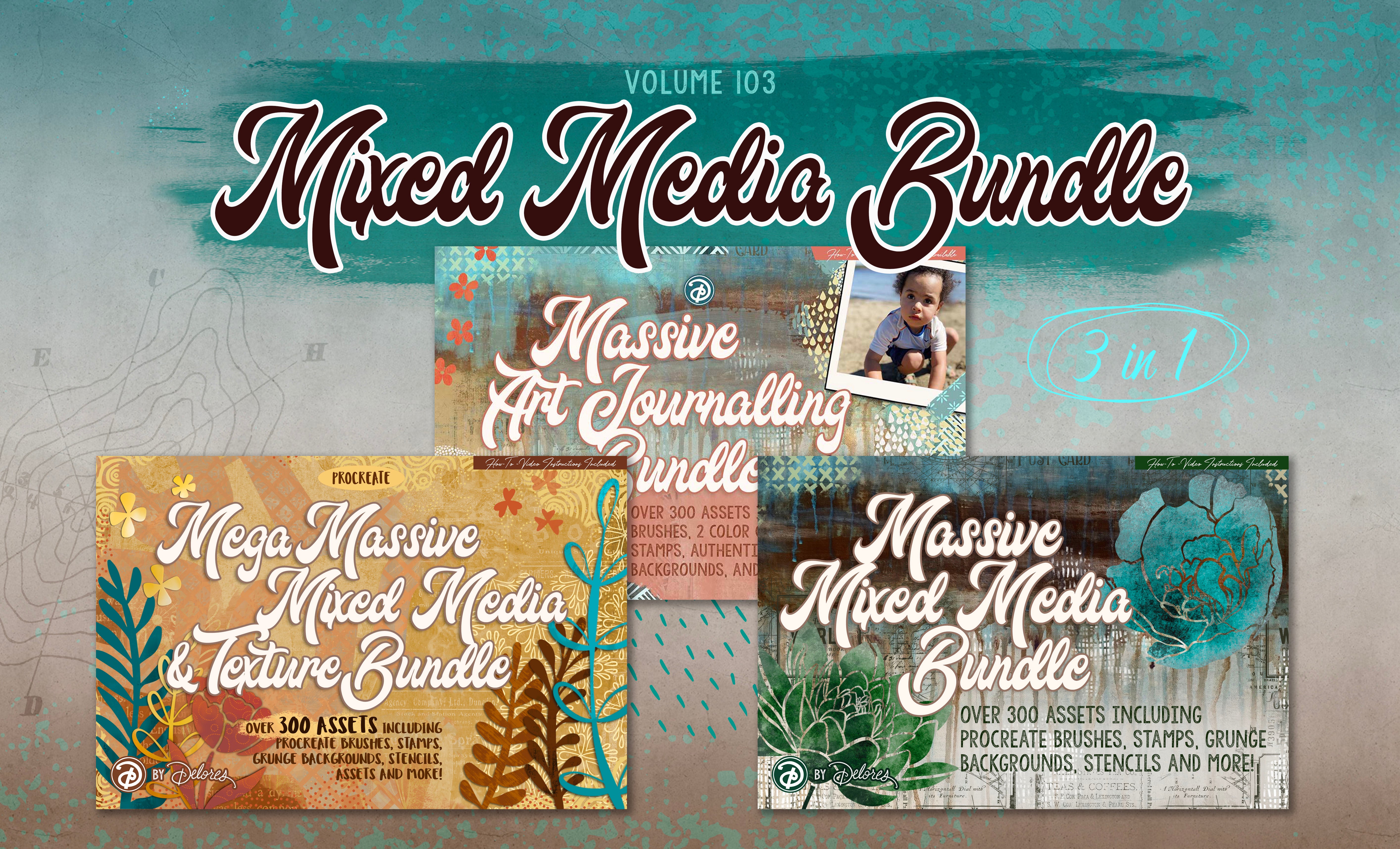 Volume 103 - Mixed Media Bundle