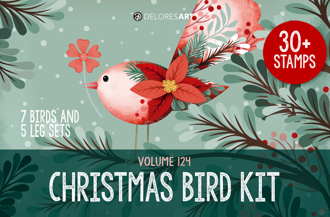 Volume 124 - Detailed Birds Illustration Kit