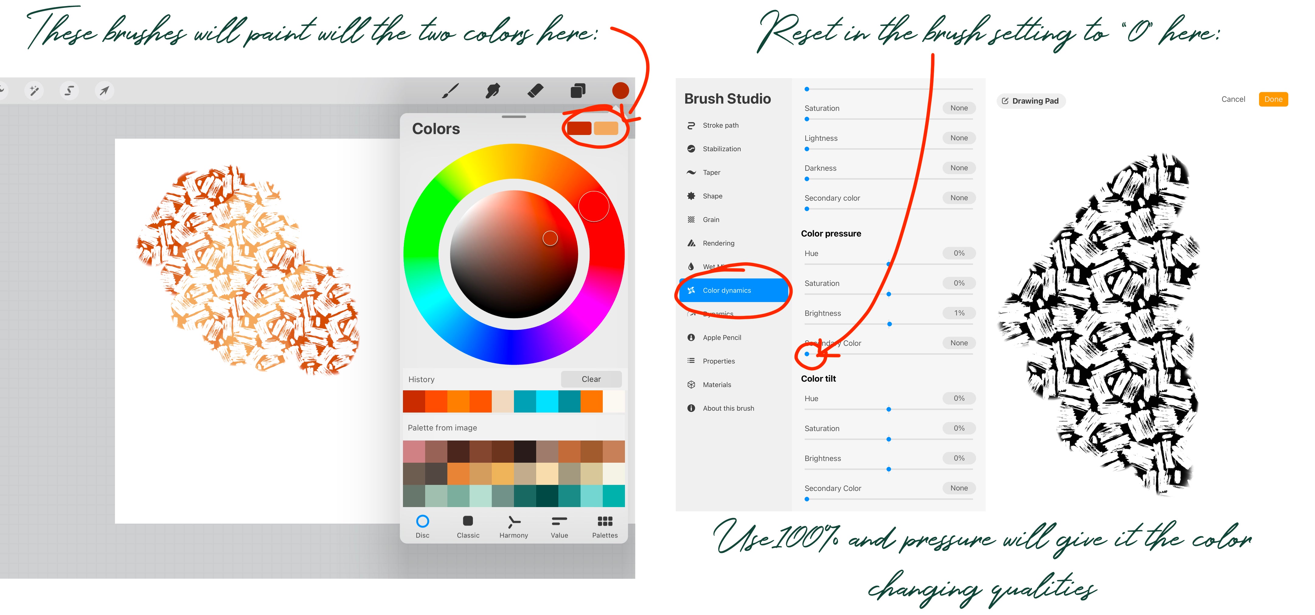Volume 138 - Graphic Patterns Brushes for Procreate