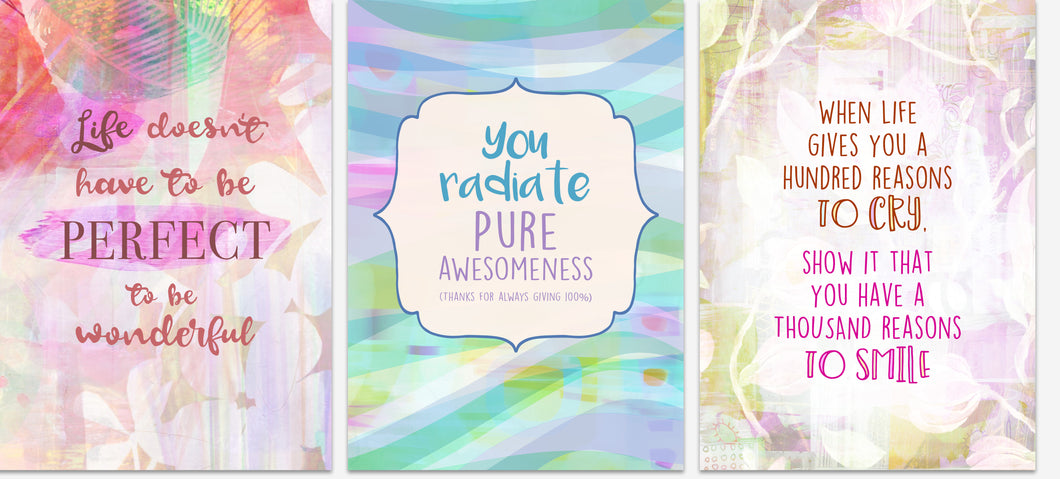 Three Free Affirmation Cards
