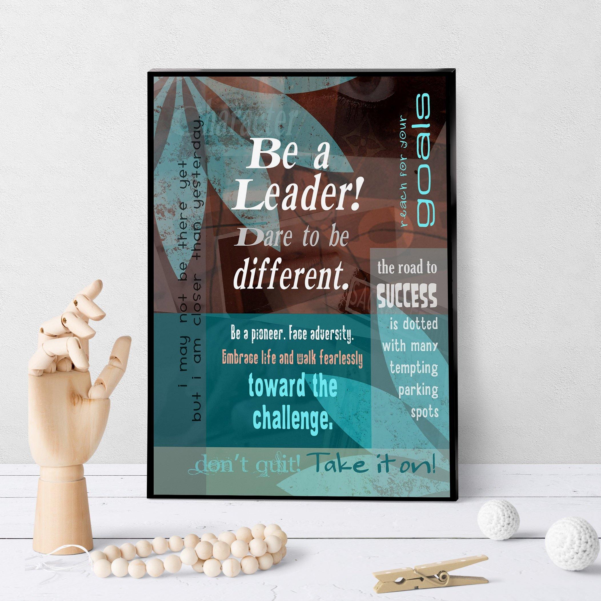 0003 Be a Leader Art - deloresartcanada