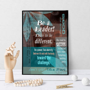 0003 Be a Leader Art - deloresartcanada