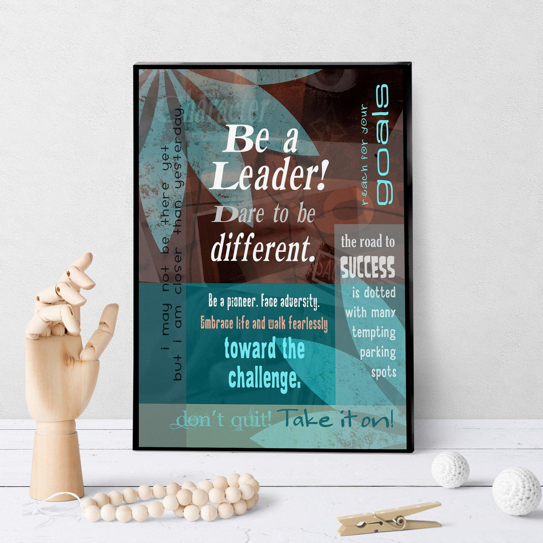 0003 Be a Leader Art - deloresartcanada