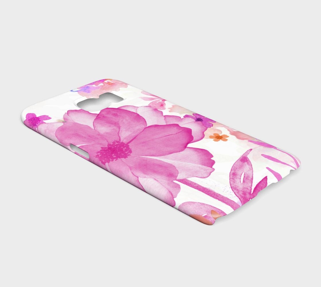235a  Blue Garden Device Case - deloresartcanada