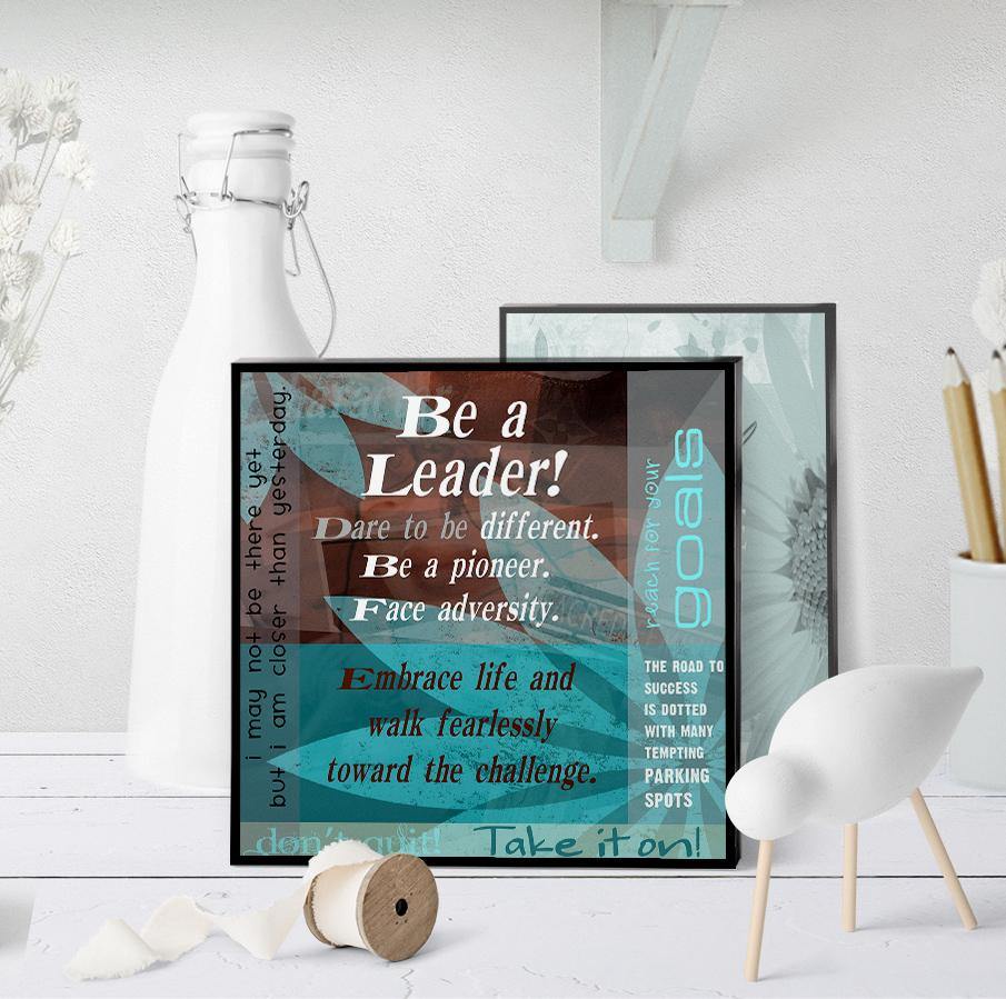 0003 Be a Leader Art - deloresartcanada