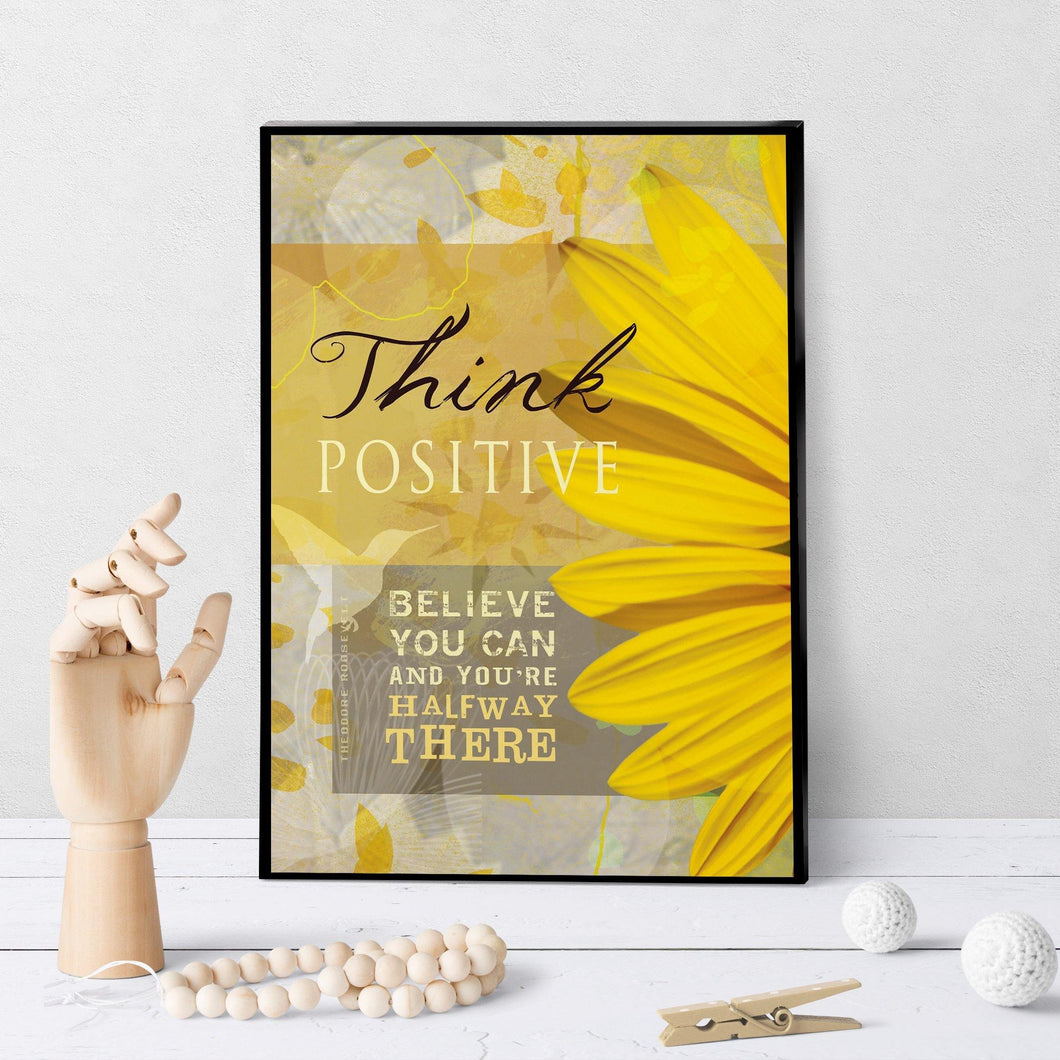 0061 Think Positive Art - deloresartcanada