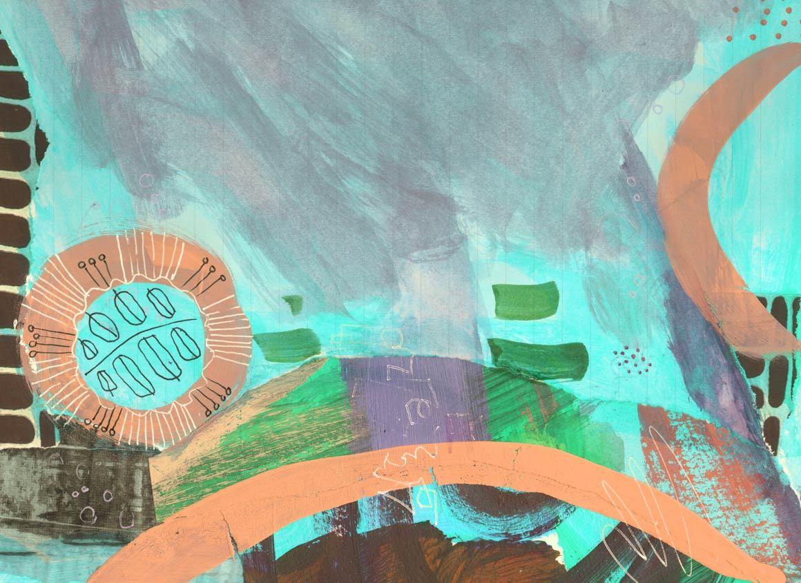 Volume 4 - Mixed Media Backgrounds - deloresartcanada
