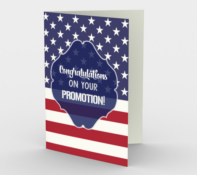 1369 Congratulations On Your Promotion Card by Deloresart - deloresartcanada