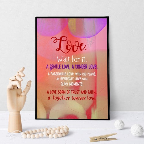 0097 Together Forever Love Art - deloresartcanada
