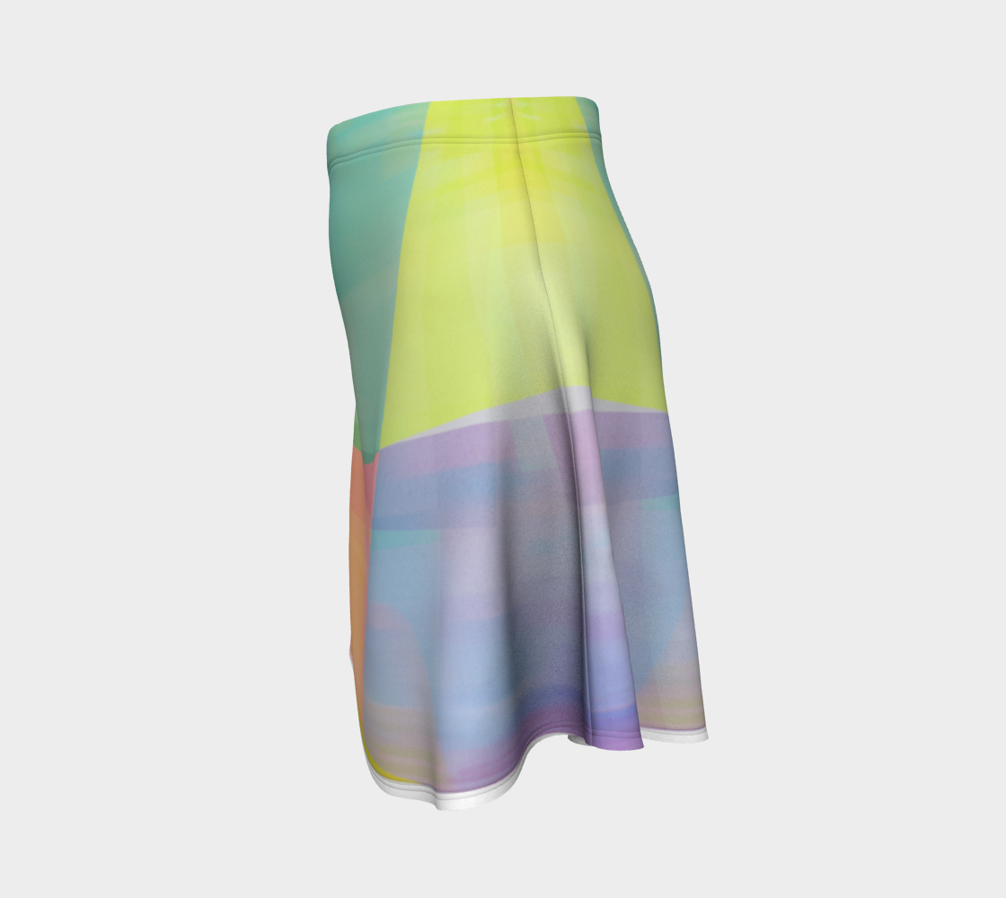 Razor's Edge Flare Skirt by Deloresart