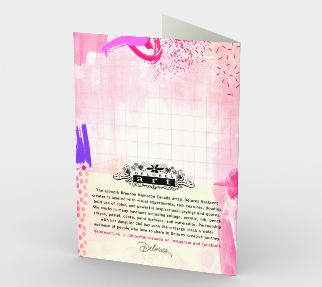 1152. Mom You Mean The World  Card by DeloresArt