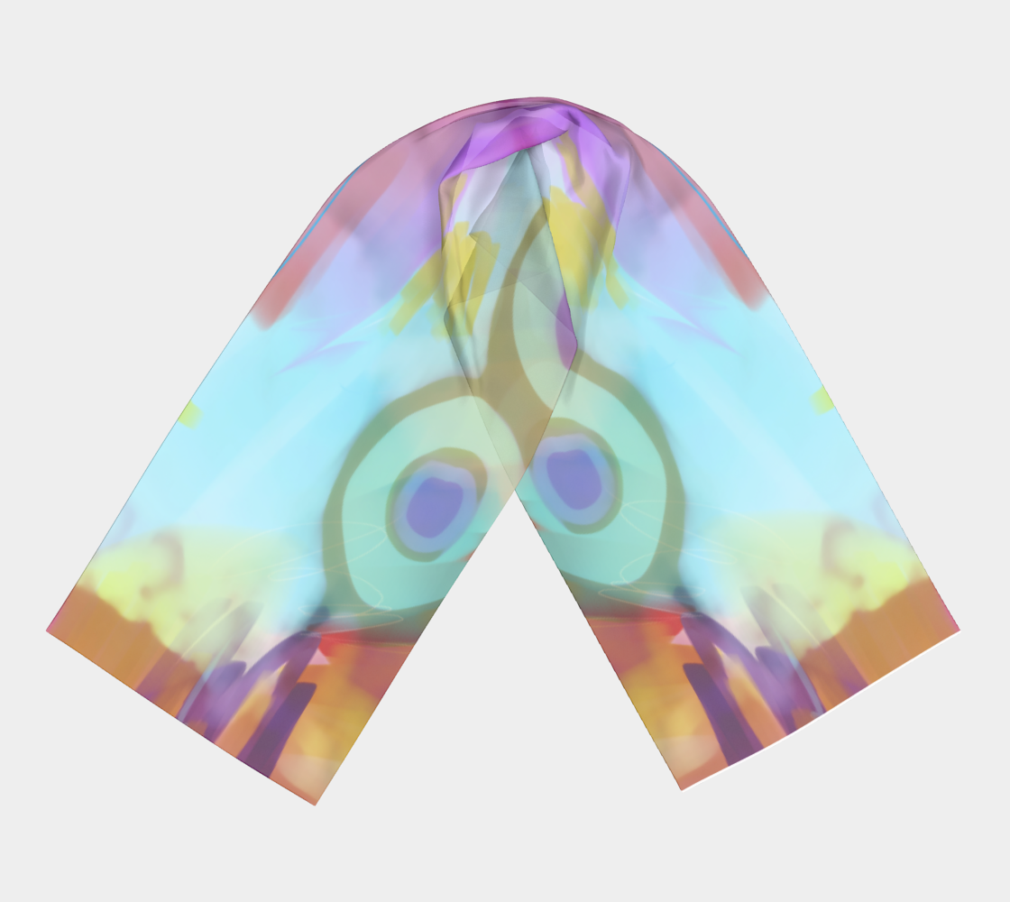 At The Water's Edge Scarf by Deloresart