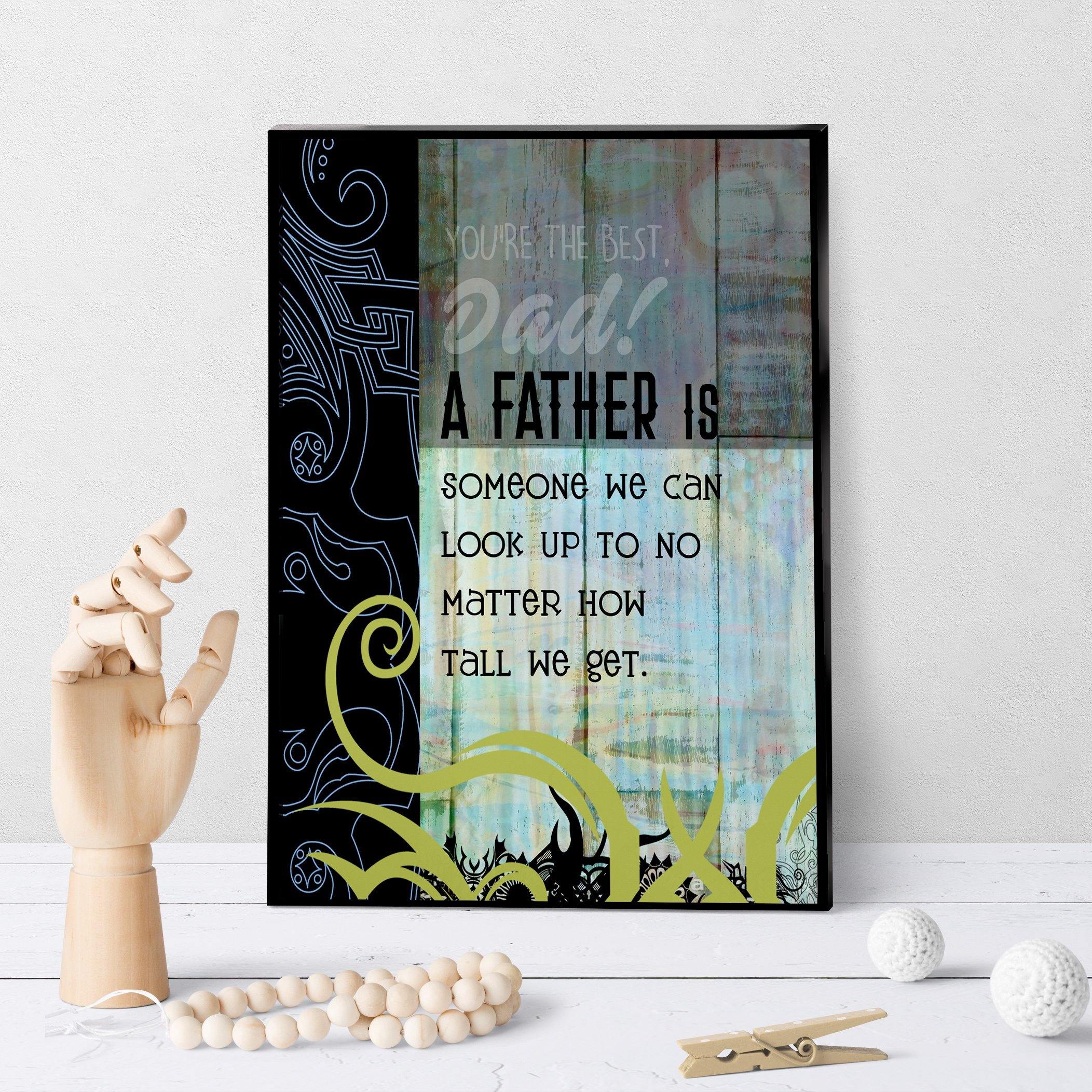 0200 Father Look Up To Art - deloresartcanada