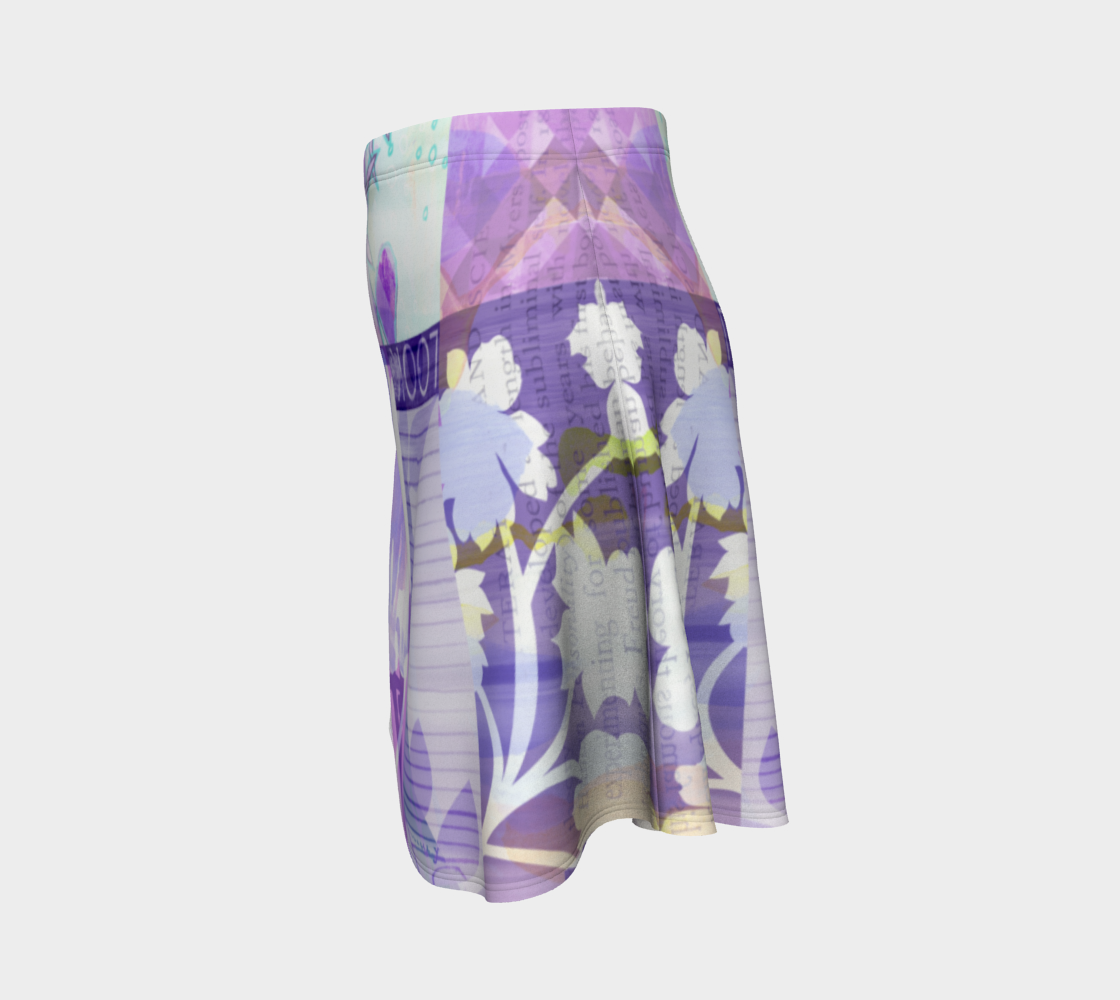 Arbour Mist Flare Skirt by Deloresart