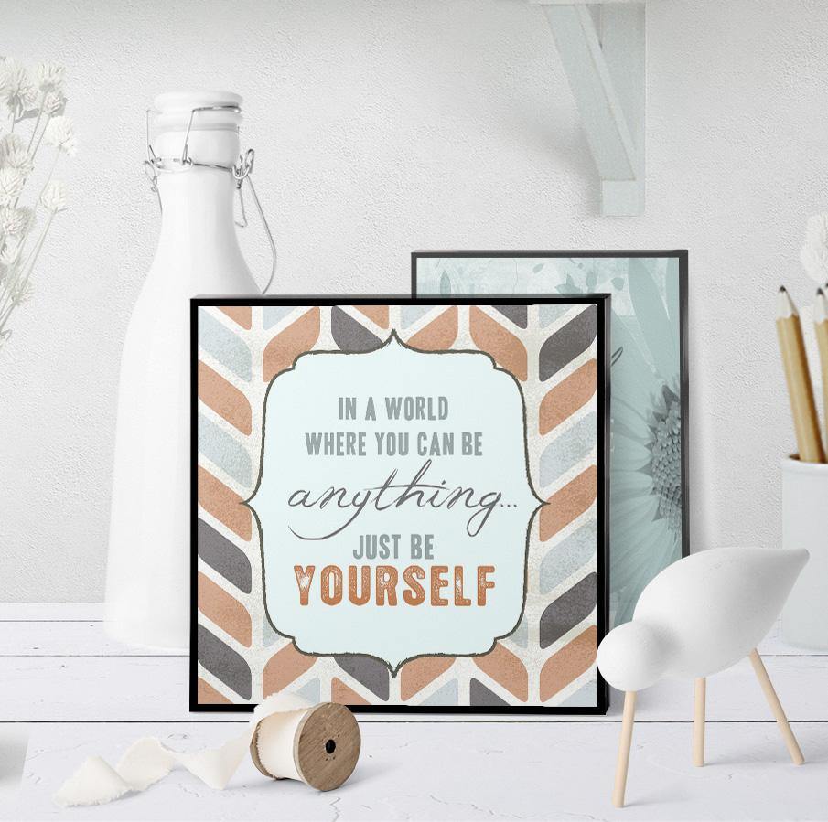 0328 Be Yourself Art - deloresartcanada