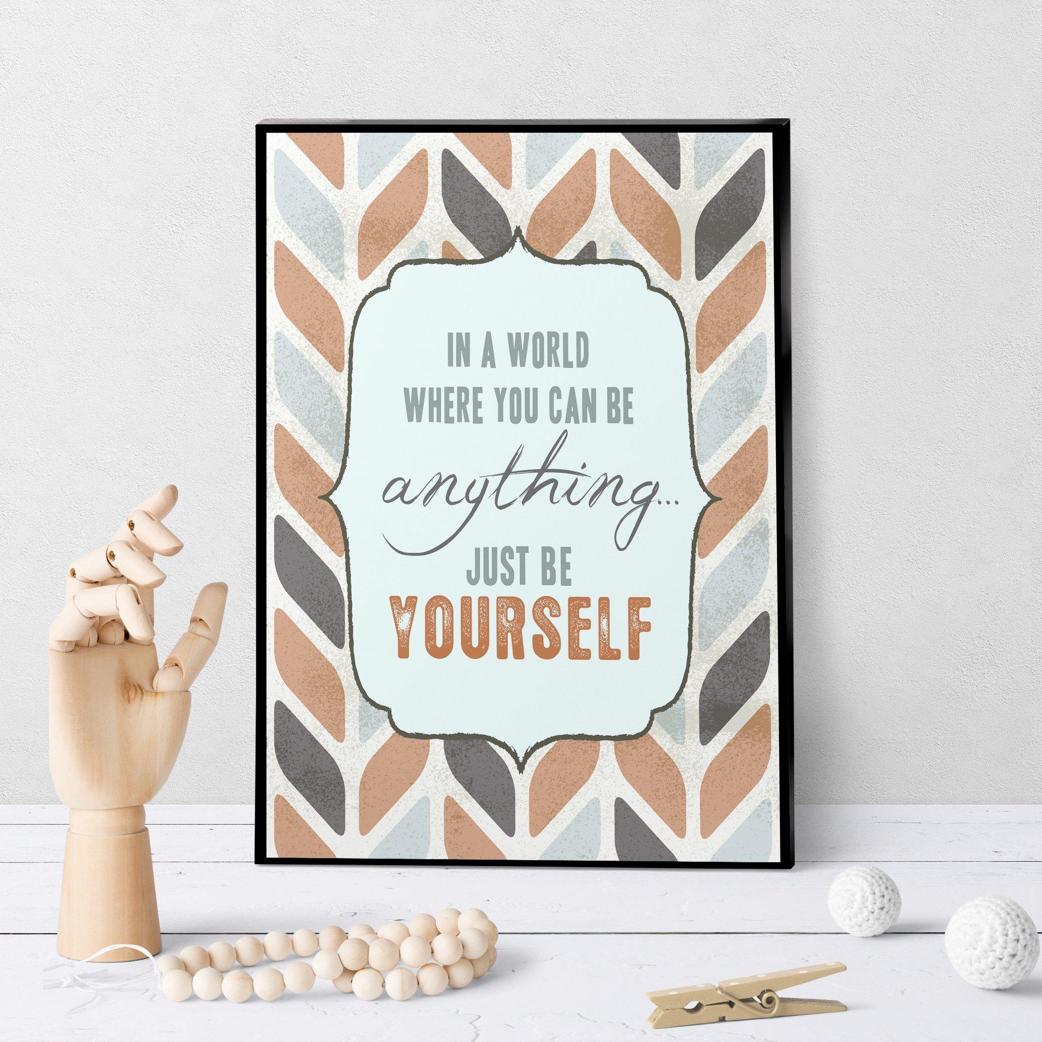 0328 Be Yourself Art - deloresartcanada