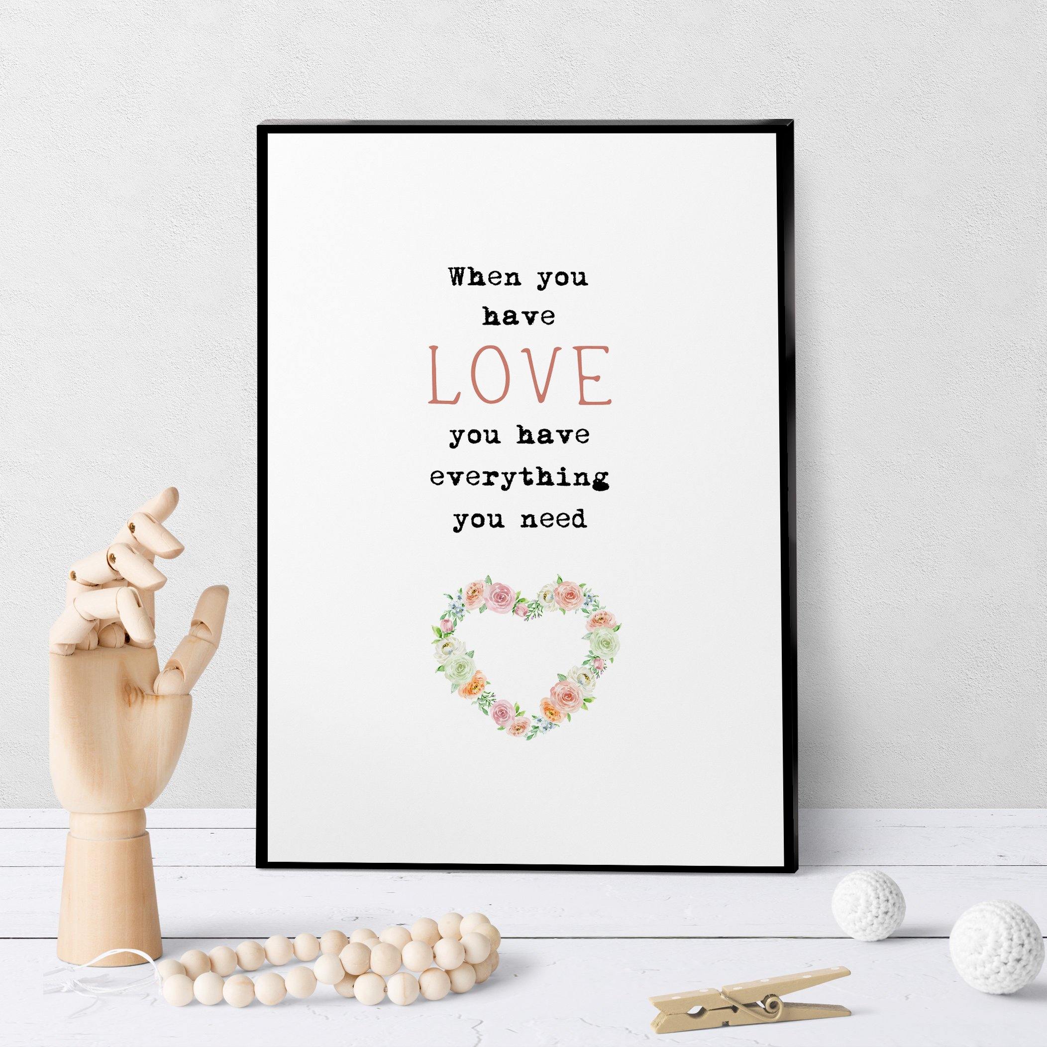 0364 When You Have Love Art - deloresartcanada