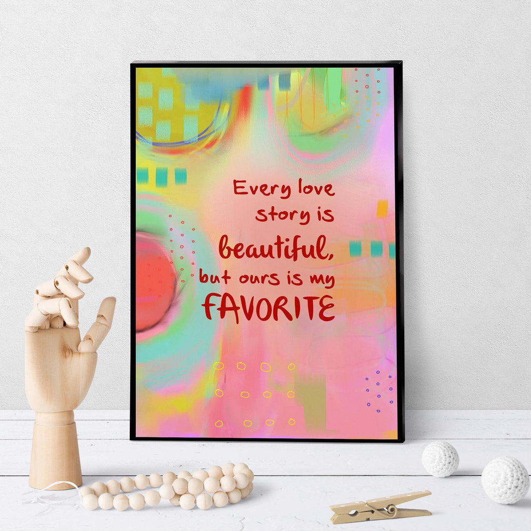 0385 Favorite Love Story Art - deloresartcanada