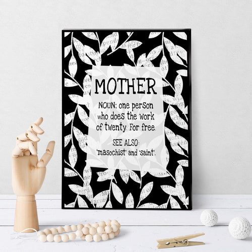 0475 Mother Noun Art - deloresartcanada