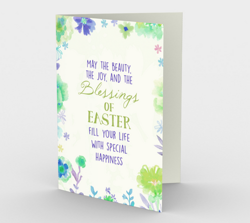 1170. Blessings Of Easters  Card by DeloresArt - deloresartcanada