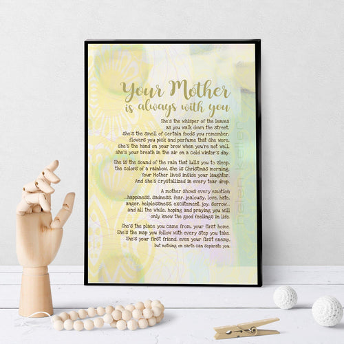 0516 Helen Keller Mother Is Always With You Art - deloresartcanada