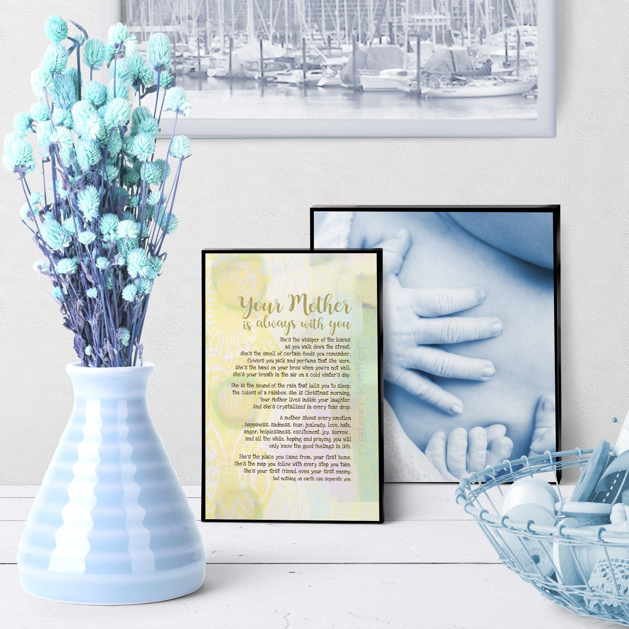 0516 Helen Keller Mother Is Always With You Art - deloresartcanada