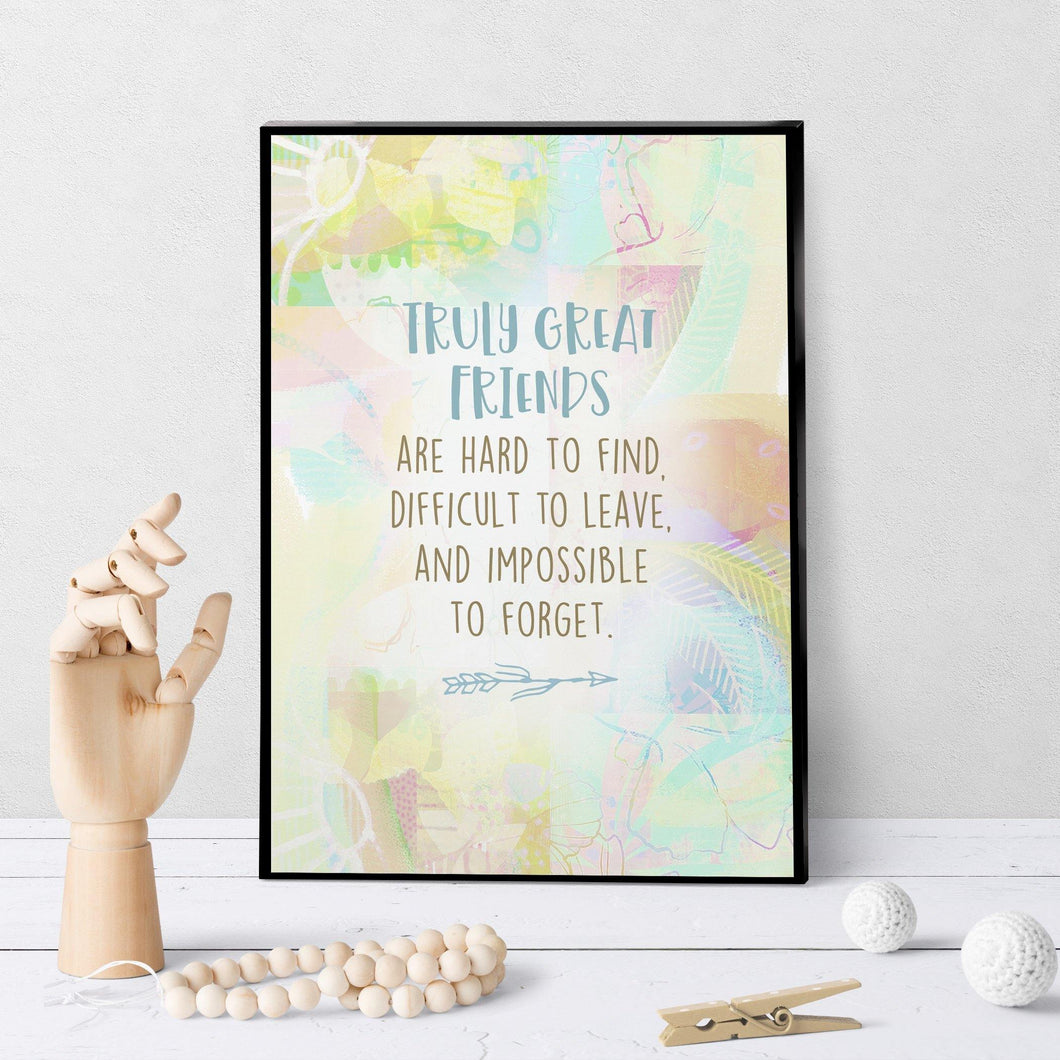 0591 Truly Great Friends Art - deloresartcanada