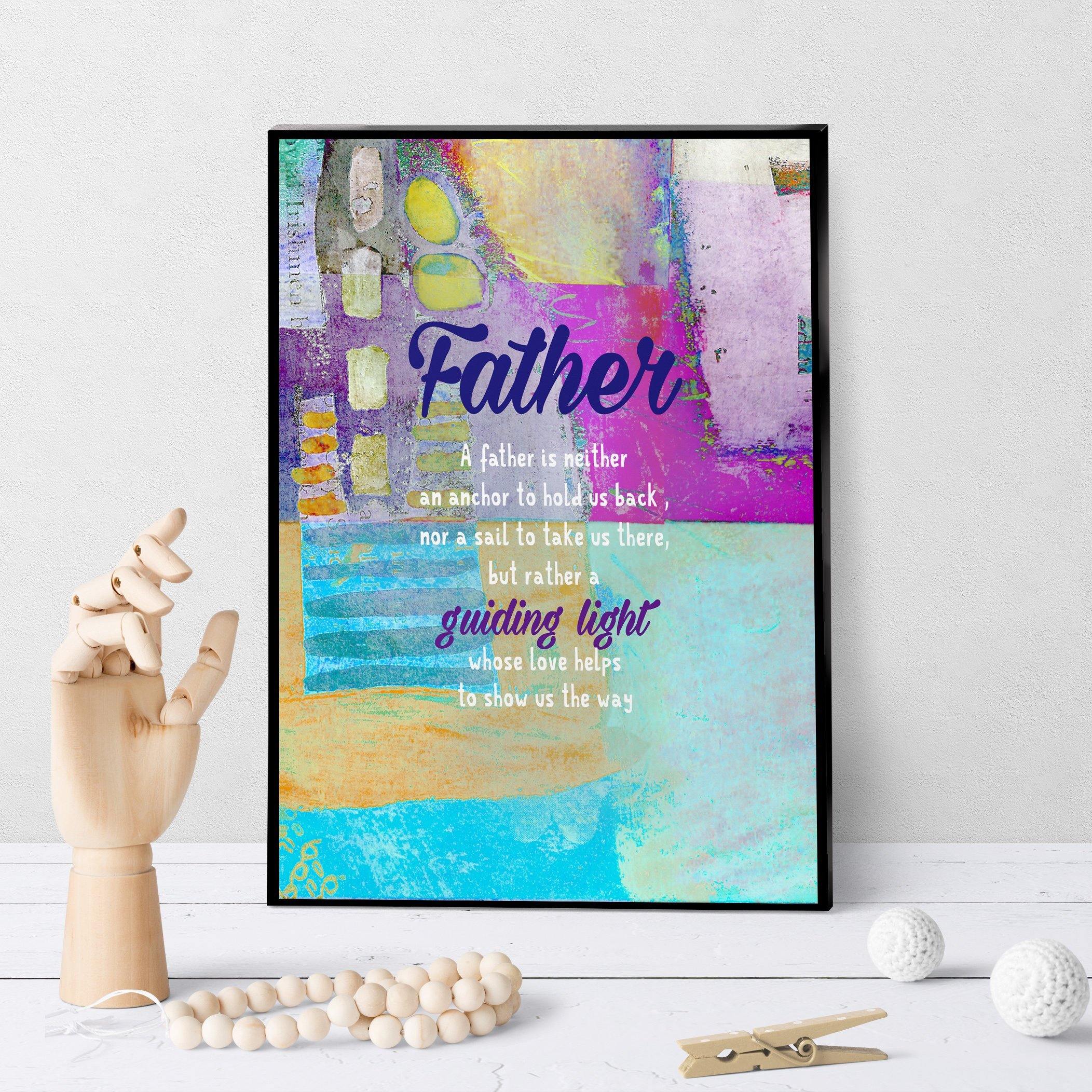 0608 Father Guiding Light Art - deloresartcanada