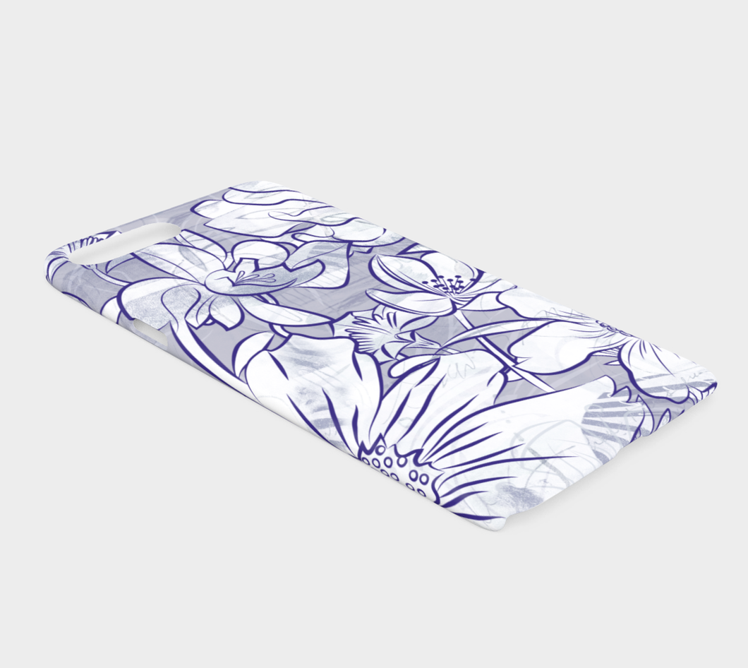 266B Flower Meadow Neutrals Device Case - deloresartcanada