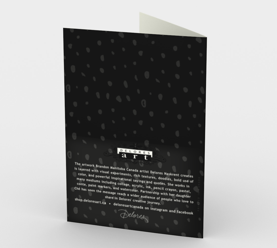 1407 I Love You Just The Way You Are Card by Deloresart - deloresartcanada