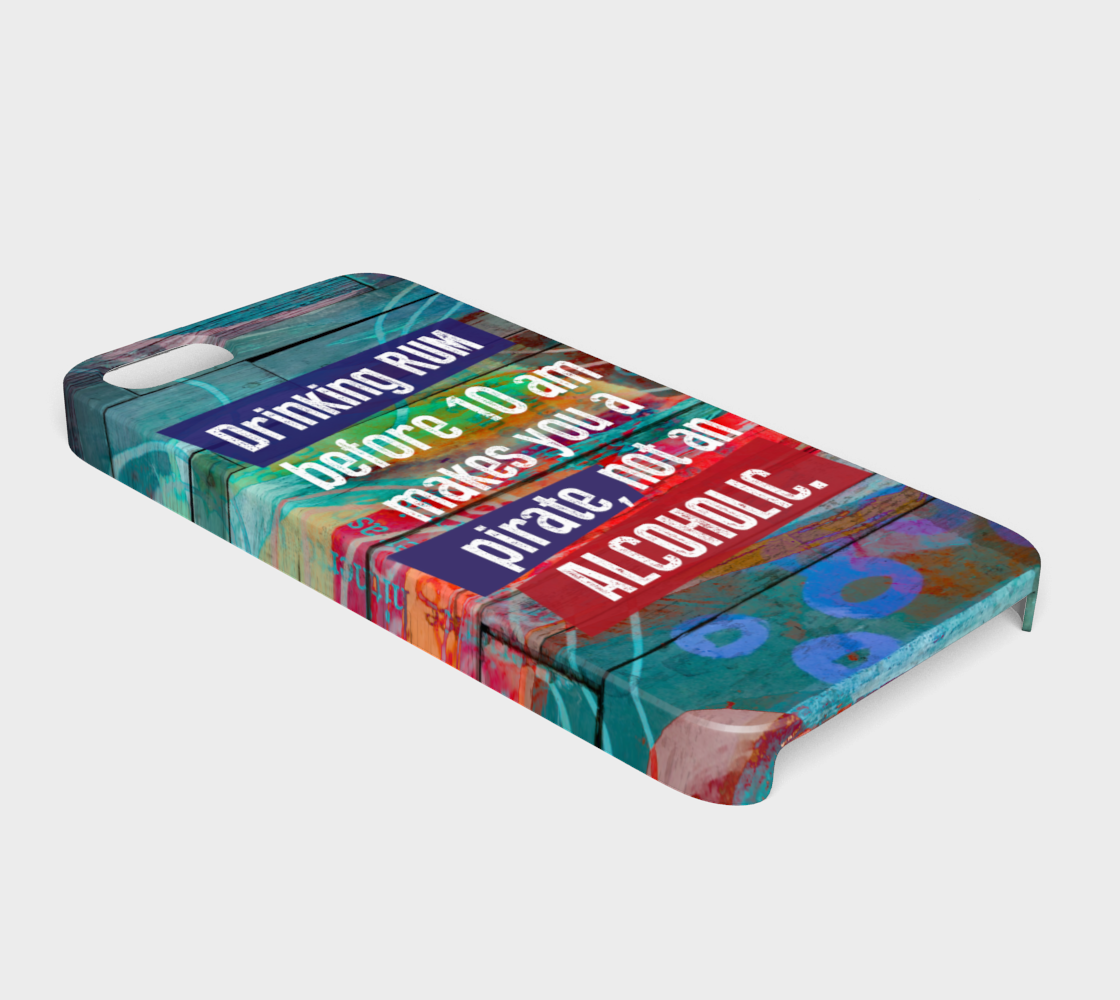 673  Drinking Rum Before 10am Device Case - deloresartcanada
