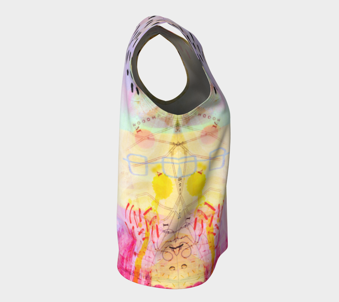 I Love Us Loose Tank Top - deloresartcanada