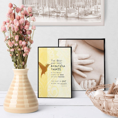 0072 Helen Keller Beige Art - deloresartcanada