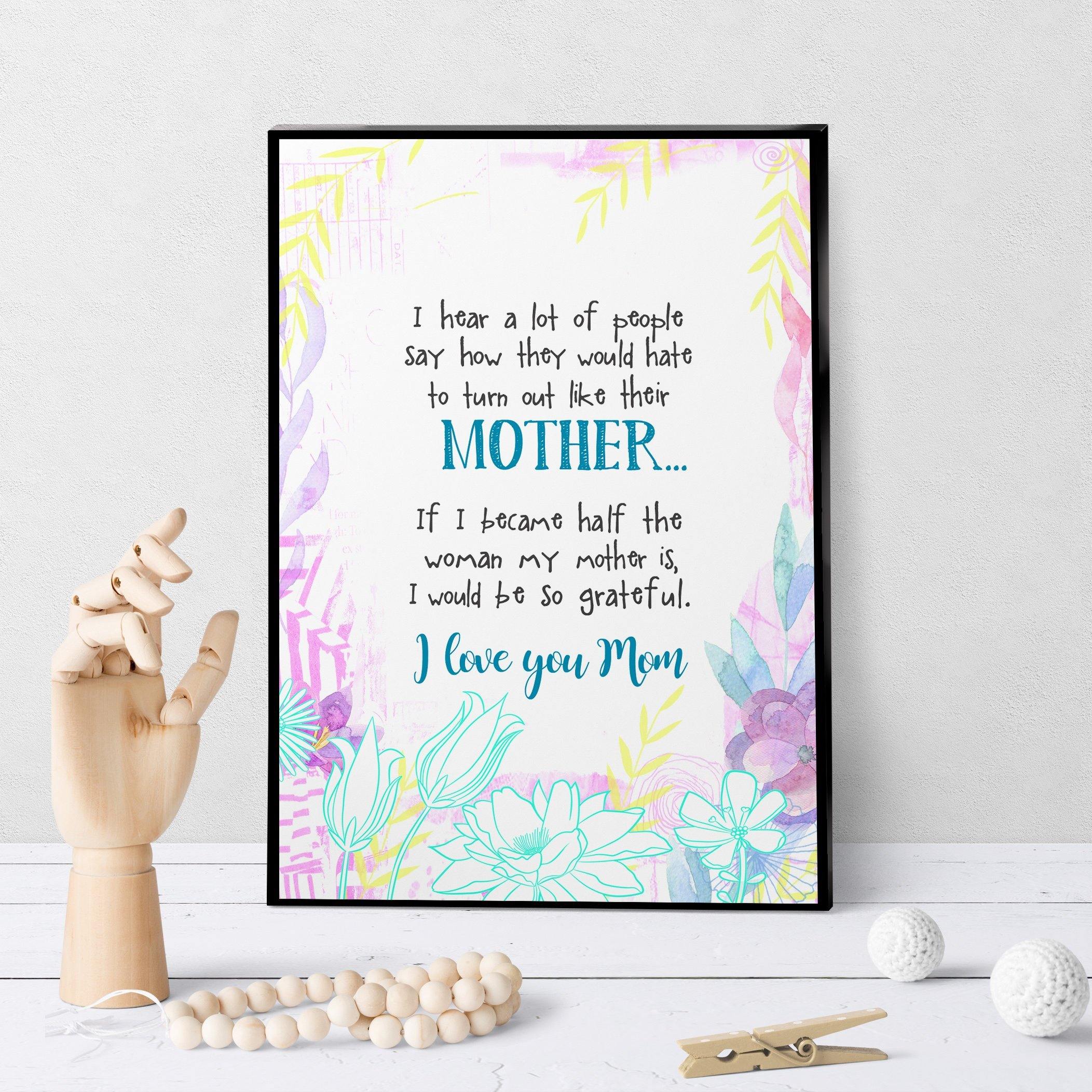 0734 Mother People Say Art