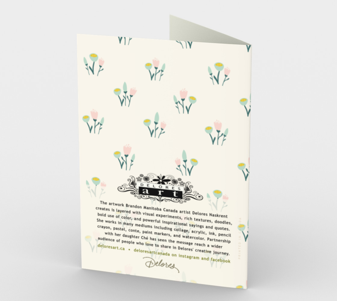 1290. Celebrating Your Baptism  Card by DeloresArt