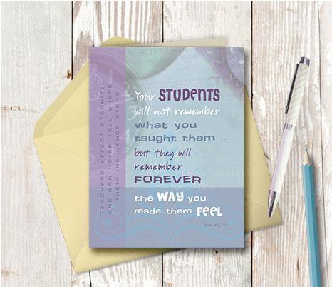0075 Life Without Friendship Note Card - deloresartcanada