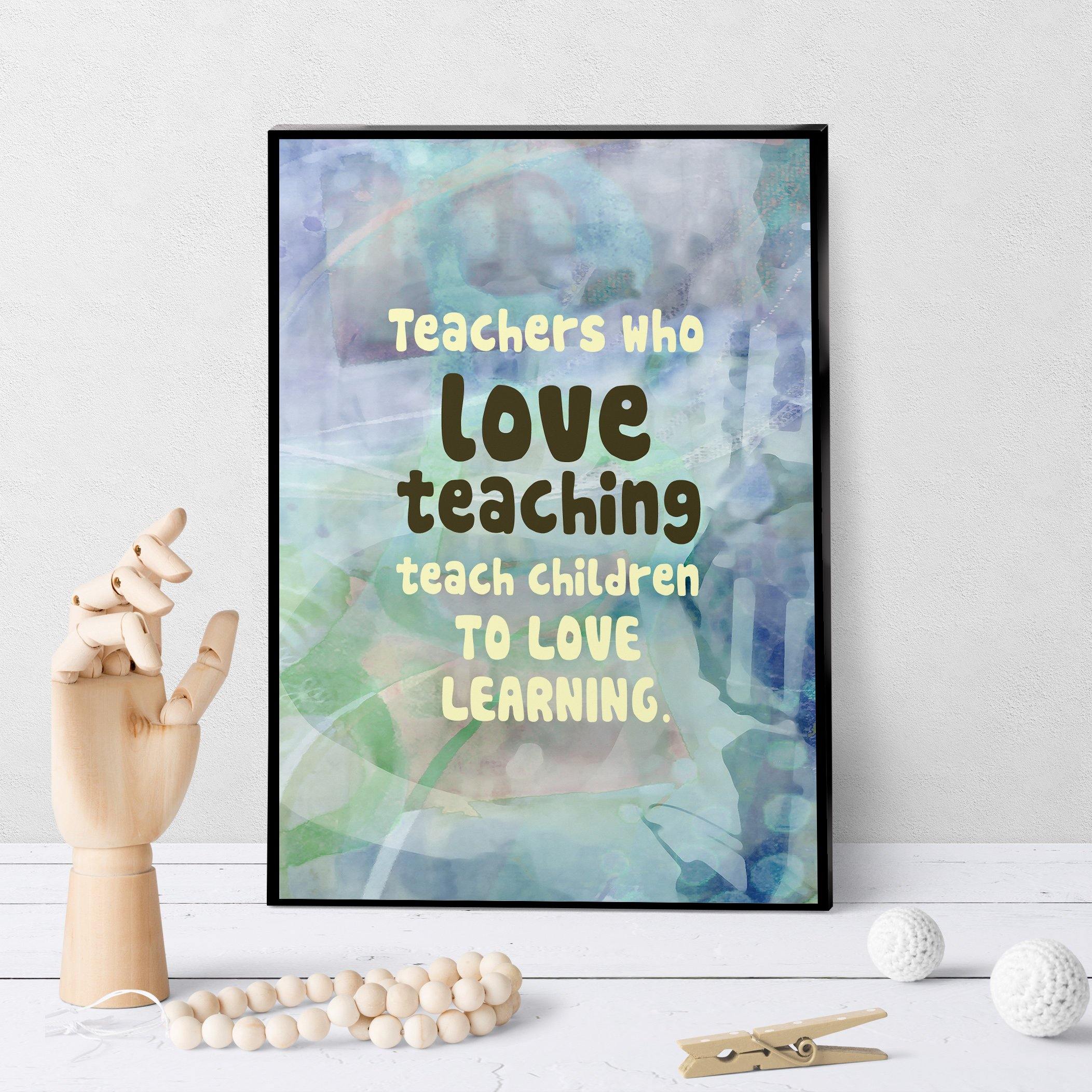 0795 Teachers Who Love Teaching Art