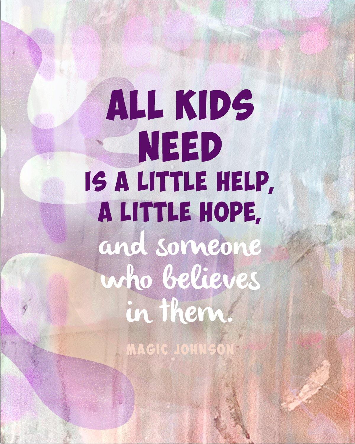 0799. All Kids Need Is a Little Help - deloresartcanada