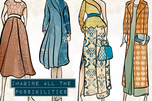 Volume 074 - Two Color Pattern Brushes and Washi Tapes - deloresartcanada