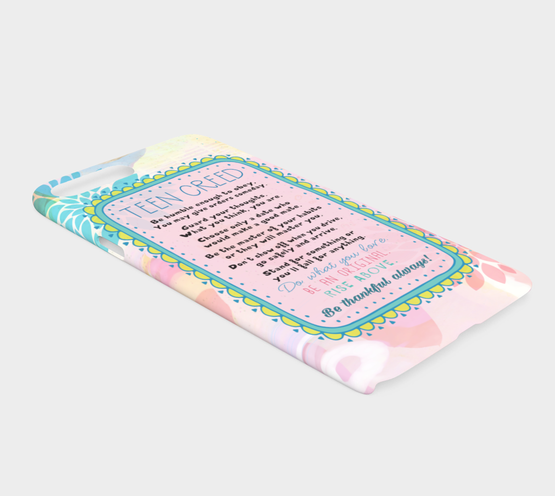 308  Teen Creed Device Case - deloresartcanada