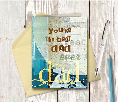 0086 Grandpa Note Card - deloresartcanada