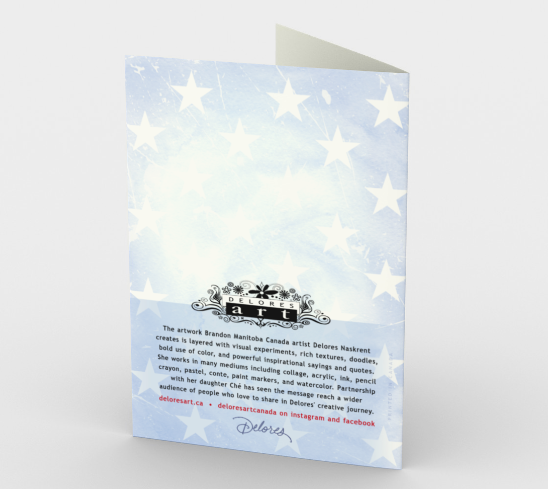 1316. You Make America Proud  Card by DeloresArt